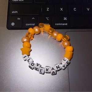 i love kanye kandi bracelet